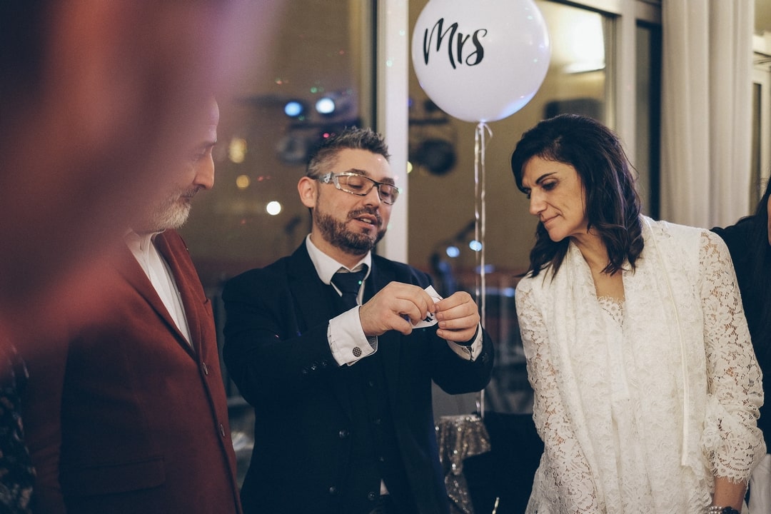 animation magie et mentalisme lors d'un mariage au vin d'honneur et au diner