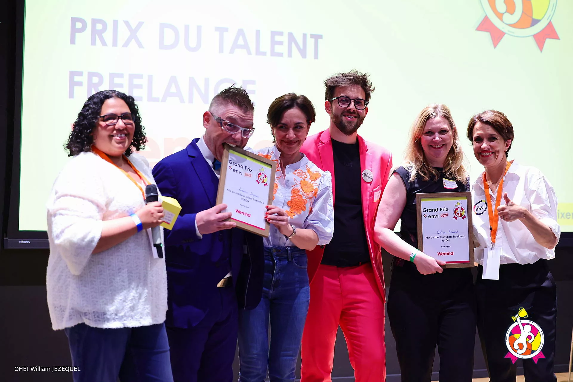 un pitch d'un conférencier en entreprise